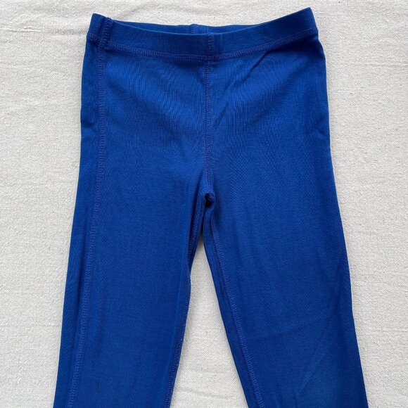 Primary Organic Long-Sleeve PJ Top & Pants, "Cobalt" Blue, Size 4-5, GUC - Picture 6 of 13